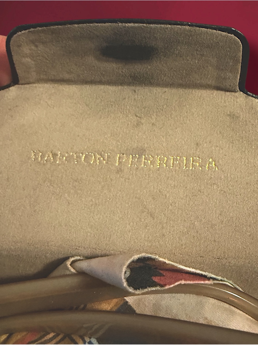 Barton Perreira Sunglasses with Case and Cloth - Picture 4 of 4